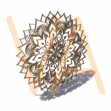 Mandala Flores para Luce