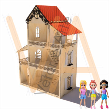 Casinha de Boneca - Victória - 100cm