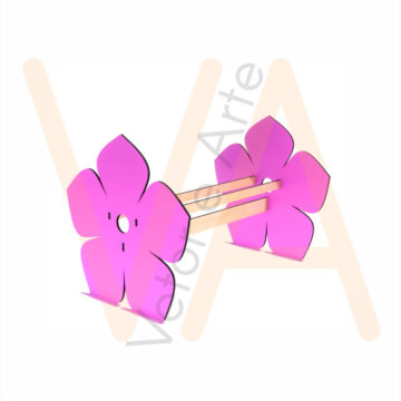 Porta Tiara Flor