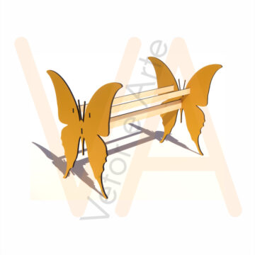 Porta Tiara Borboleta