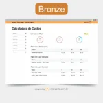 Vetor para CNC Laser - Calculadora – Plano Bronze – Anual - em MDF 03mm