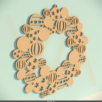 Vetor para CNC - Guirlanda De Pingentes