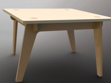 Mesa Baixa Simples
