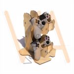 Vetor para CNC Laser - Suporte PS – 03mm - em MDF 06mm