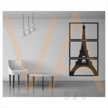 Torre Eiffel Simples, 3 Partes