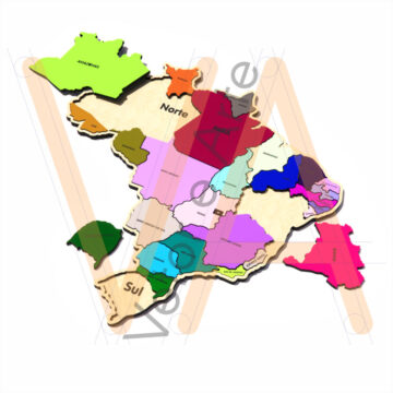 Quebra-Cabeça – Mapa do Brasil