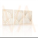 Vetor para CNC - Trio de Quadros – In Shell
