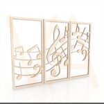 Vetor para CNC - Trio de Quadros – Melodia