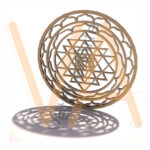 Vetor para CNC Laser - Mandala Meditação - em MDF 03mm
