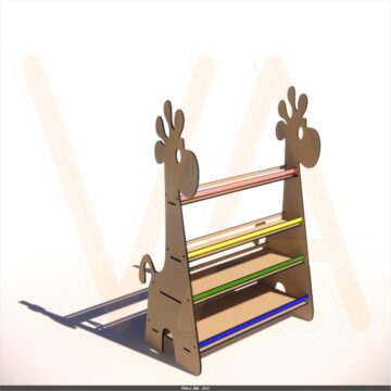 Mini Estante Girafa