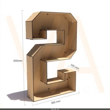 Número 2 - 60 cm