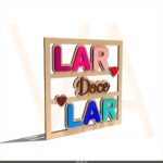 Vetor para CNC - Lar Doce Lar
