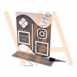 Placa QRCode + Instagram