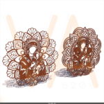 Vetor para CNC - Mandalas Perpétuo Socorro