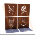 Vetor para CNC - Black Panther