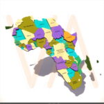 Mapa Decorativo, África