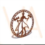 Vetor para CNC - Mandala Orixá Xangô