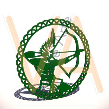 Medalha Orixás Oxóssi