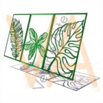 Vetor para CNC - Trio de Quadros – Folhas
