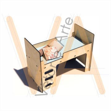 Cama Infantil Alta