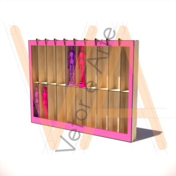Expositor de Bonecas 30cm
