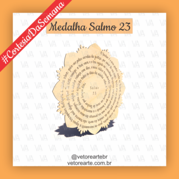 #R47 - Medalha Salmo 23