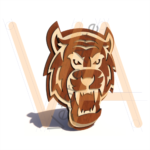 Vetor para CNC Laser - Tigre em Camadas - em MDF 03mm