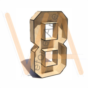 Nº 8 Caixa 30cm