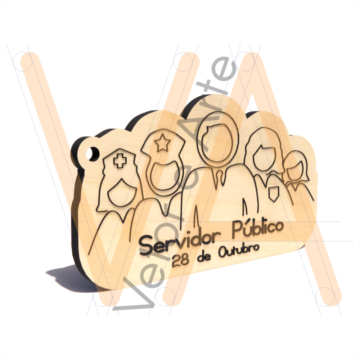 Chaveiro Servidor Publico