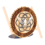 Vetor para CNC Laser - Mandala do Esp. Santo - em MDF 03mm