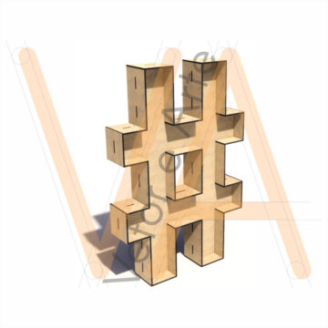 Hashtag Reto 90cm - 6mm