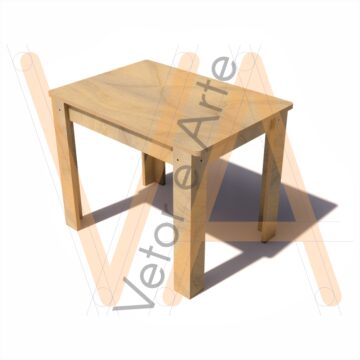 Mesa Padrão - Retangular