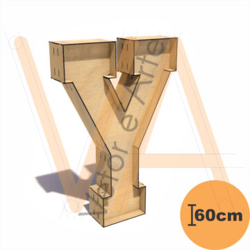 Letra Y - 60cm