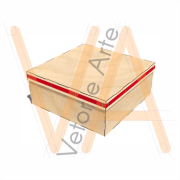 Caixa Passa Fita 50x50x20