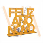 Centro de Mesa Feliz Ano Novo