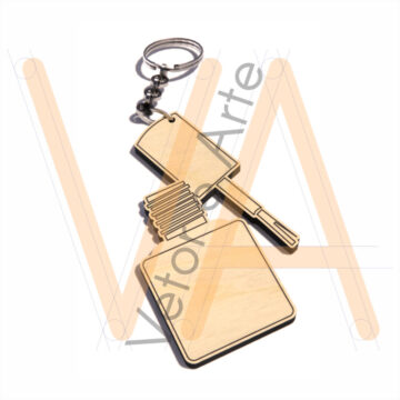 Chaveiro Esmalte