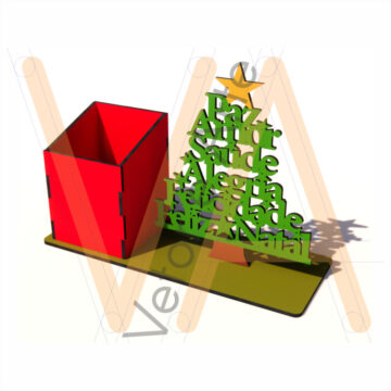 Cachepô de Natal