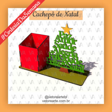 #R22 - Cachepô de Natal