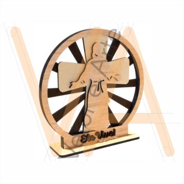 Enfeite de Mesa Ele Vive
