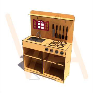 Cozinha infantil 6mm