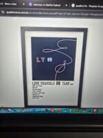 Vetor para CNC Laser - Quadro – LOVE YOURSELF - em MDF 03mm
