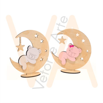 Centro de Mesa, Bebê Urso