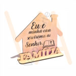 Centro de Mesa Casa e Família