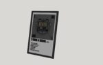 Vetor para CNC Laser - Quadro – BTS - em MDF 03mm