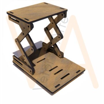 Vetor para CNC Laser - Elevador Hidráulico - em MDF 03mm