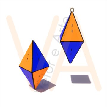 Vetor para CNC Laser - Balão Junino - em MDF 03mm - Imagem 2