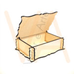 Vetor para CNC Laser - Caixinha 10x7x3 - em MDF 03mm