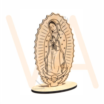 Vetor para CNC Laser - Virgem Guadalupe - em MDF 03mm