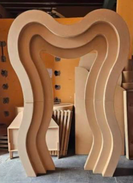 Vetor para Router CNC - Painel Fly Ondas - em MDF 10mm