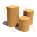 Vetor para CNC Laser - Trio festas 2,5mm - em MDF 02,5mm